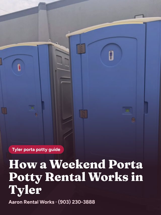 Weekend rentals in Tyler web story cover