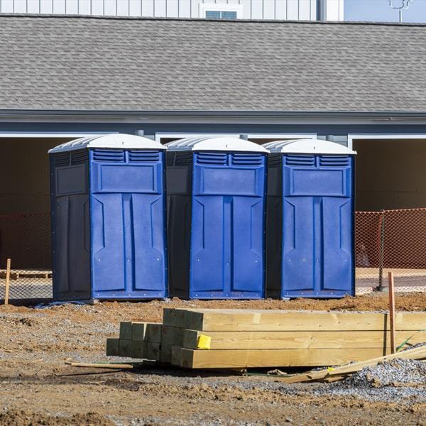 Heavy-duty construction site porta potty in Tyler, Texas