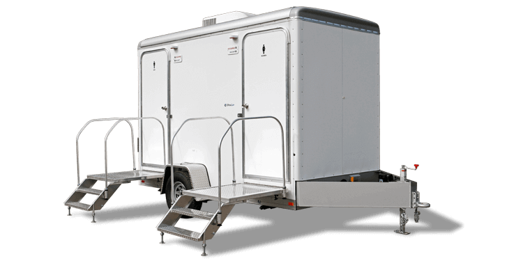 Luxury Restroom Trailer Rentals Tyler TX
